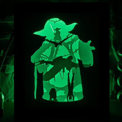 Star Wars Koleksiyonu Bilge Yoda Işık Kutusu