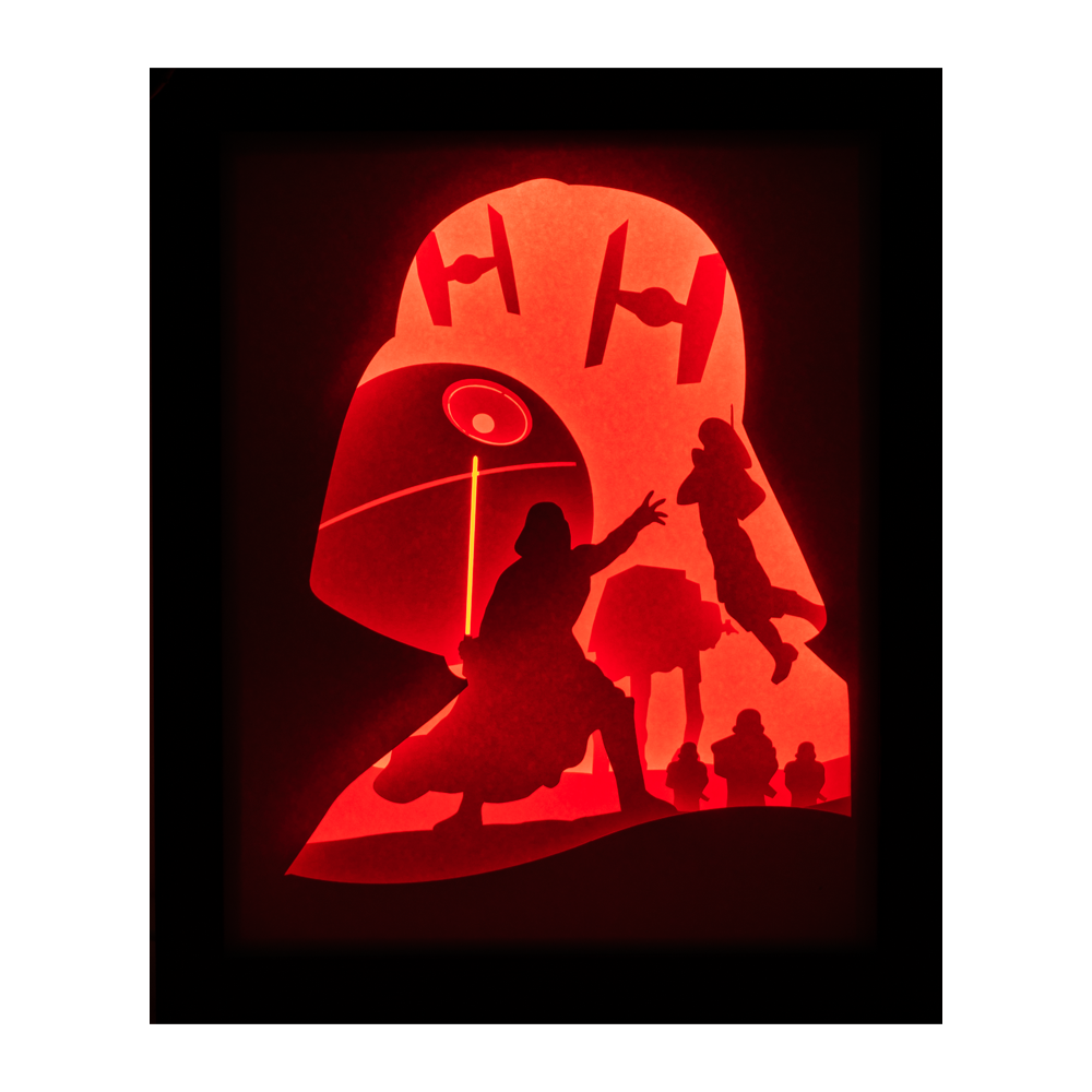 Star Wars Koleksiyonu - Darth Vader Işık Kutusu
